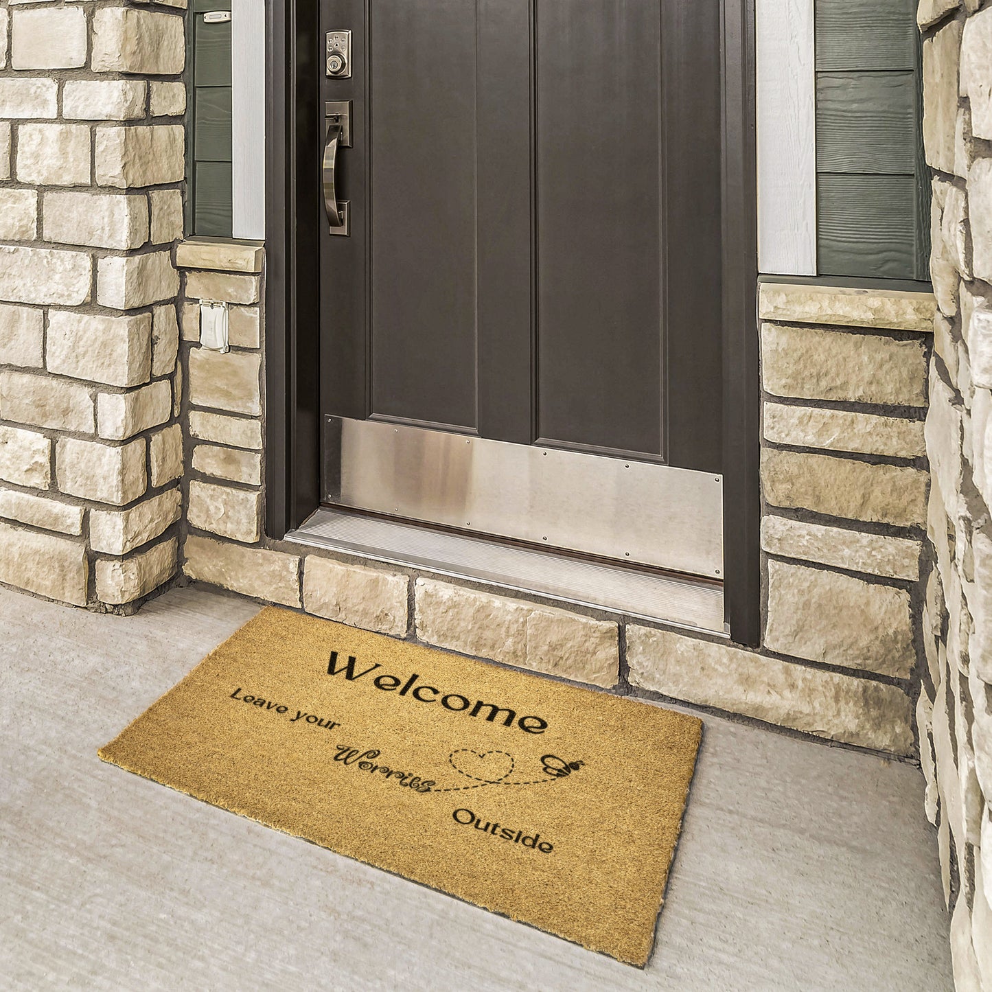 Leave Your Worries Doormat