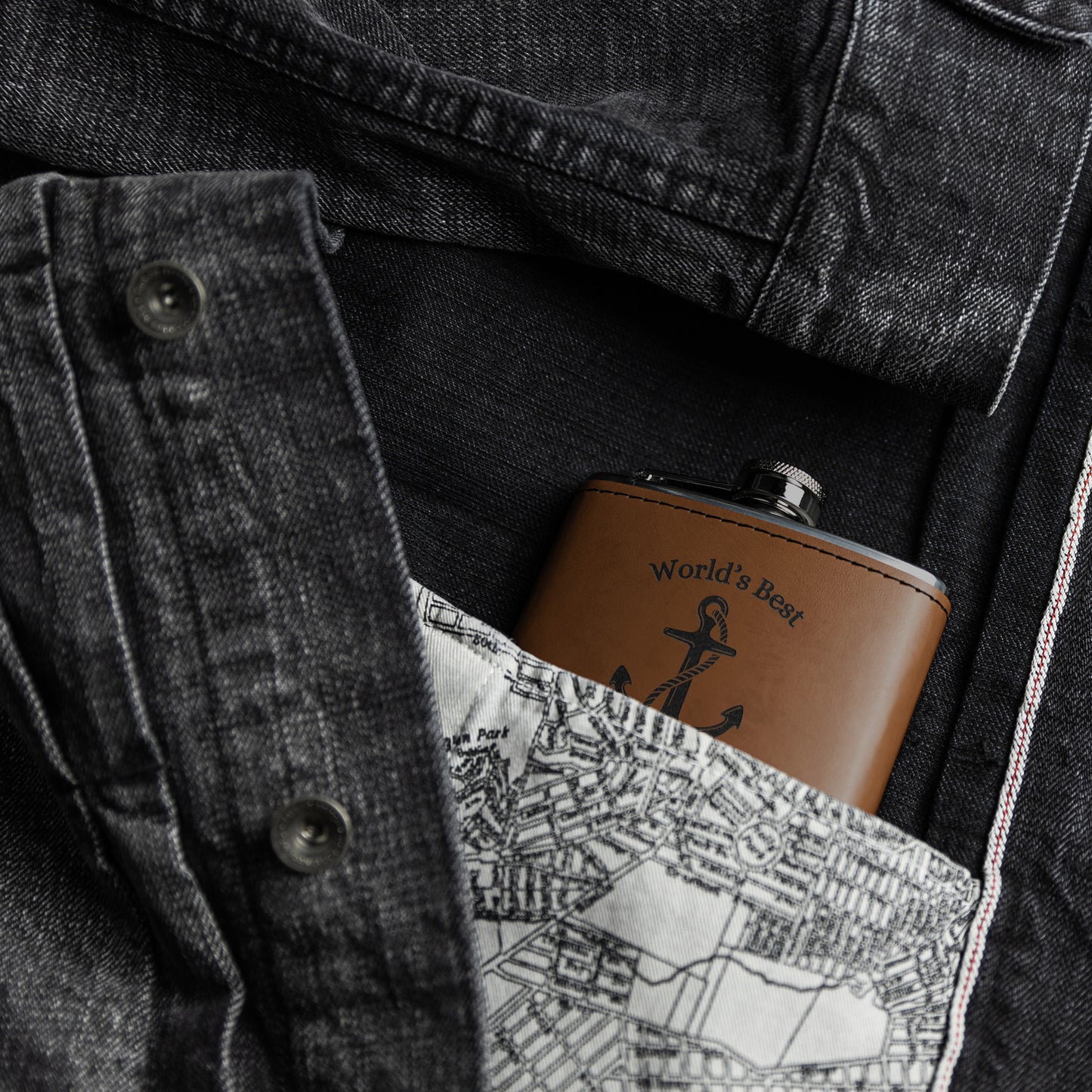 World's Best Dad Flask