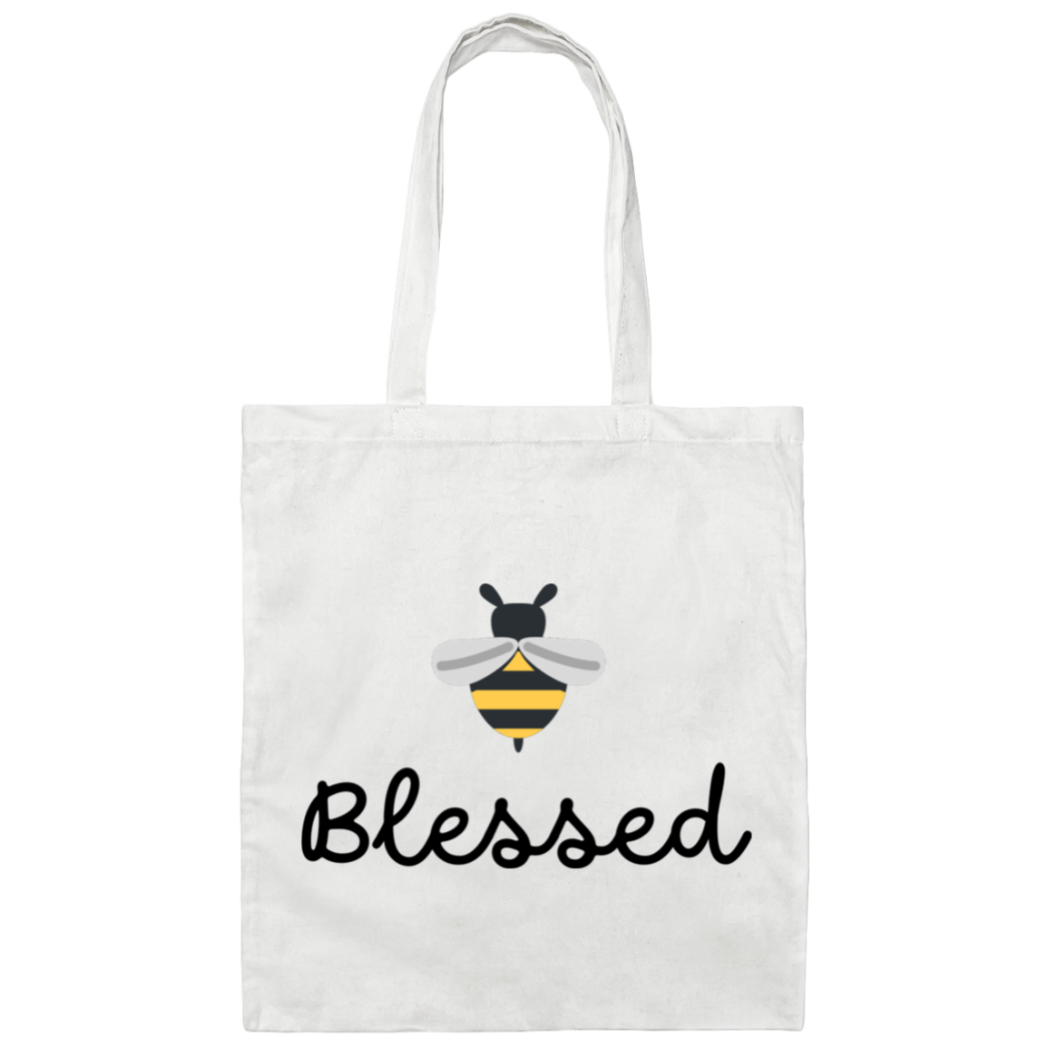 "Be Blessed" Canvas Tote Bag