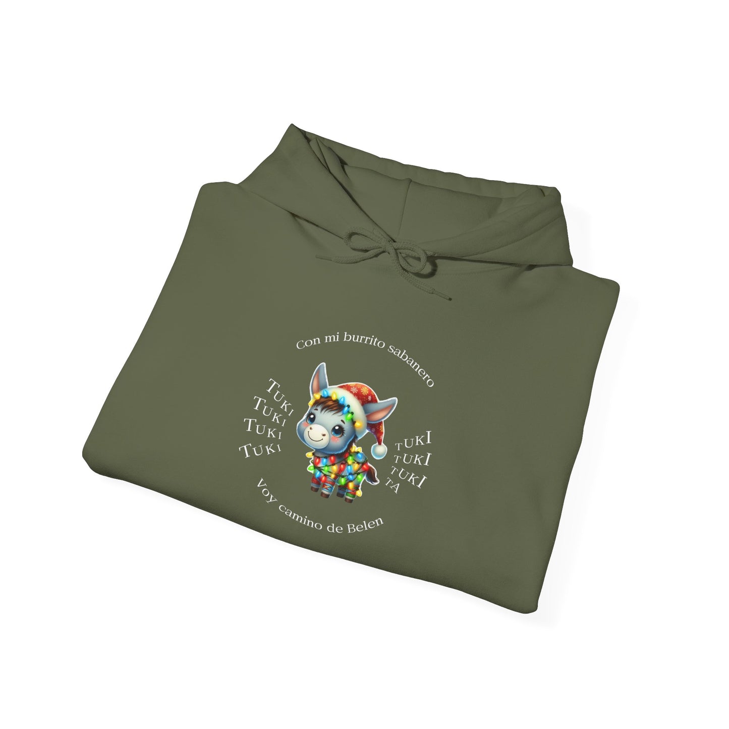 "Mi Burrito Sabanero"- Cozy Hooded Sweatshirt