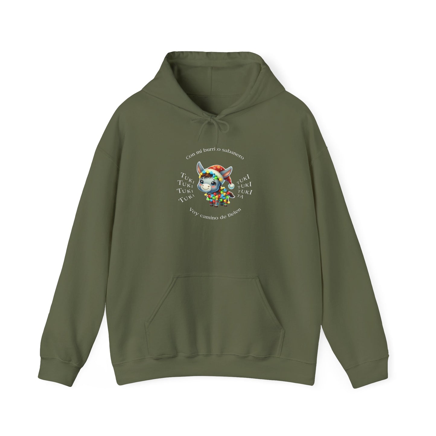 "Mi Burrito Sabanero"- Cozy Hooded Sweatshirt