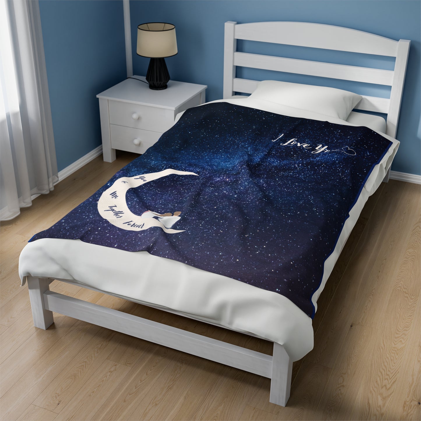"I Love You"- Plush Blanket