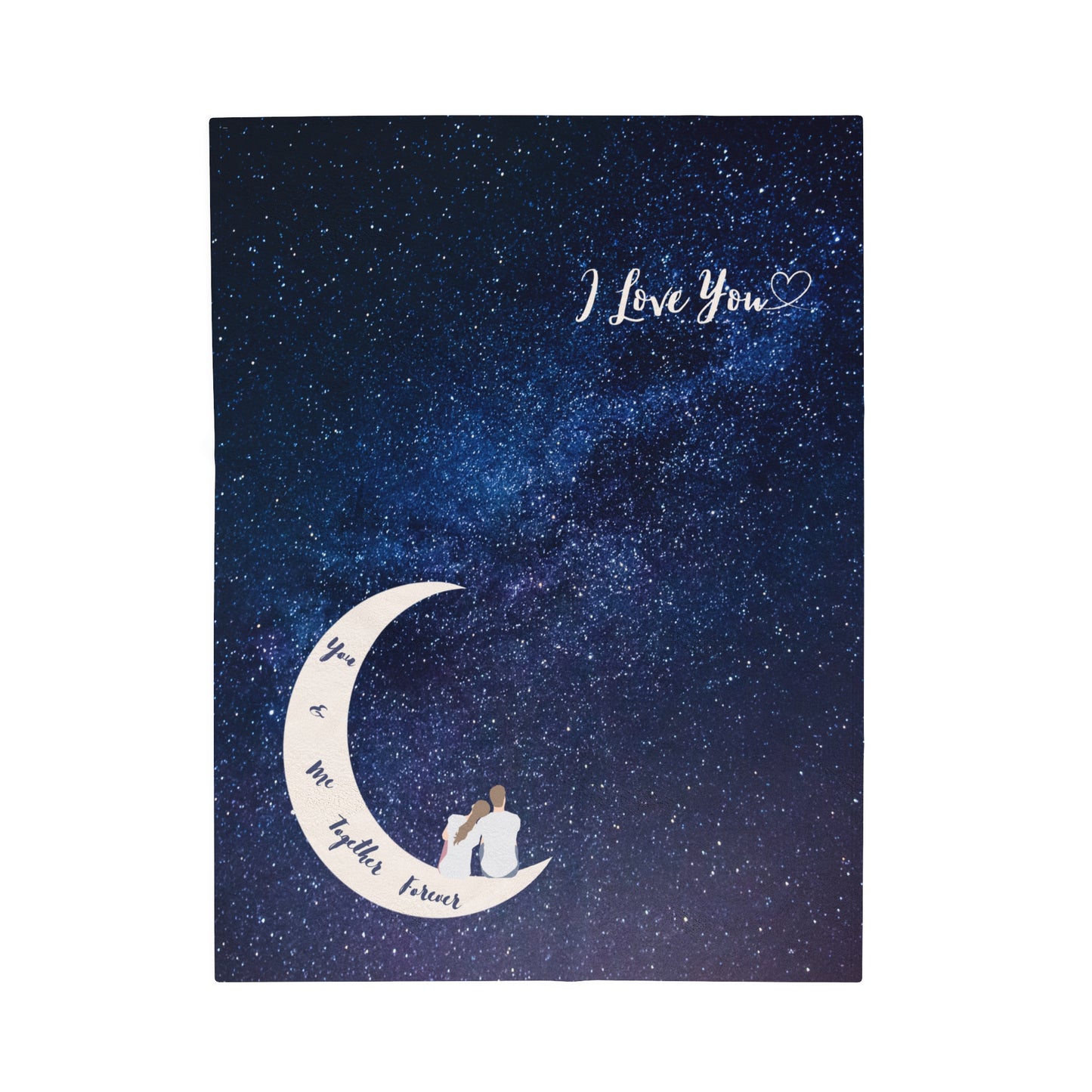 "I Love You"- Plush Blanket