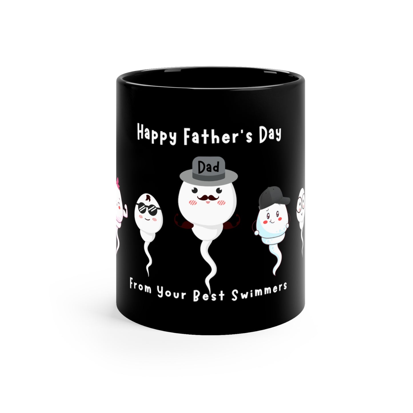 "Dad's Best Swimmers" Coffee Mug, 11oz