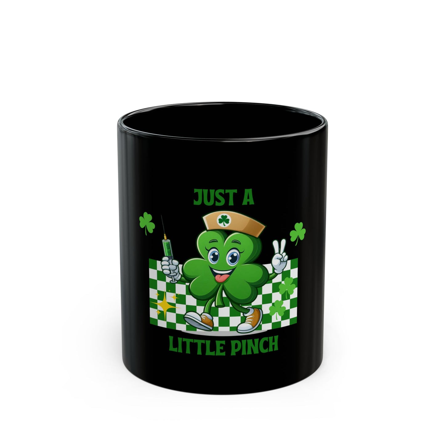 Funny St. Patrick's Day Nurse Mug