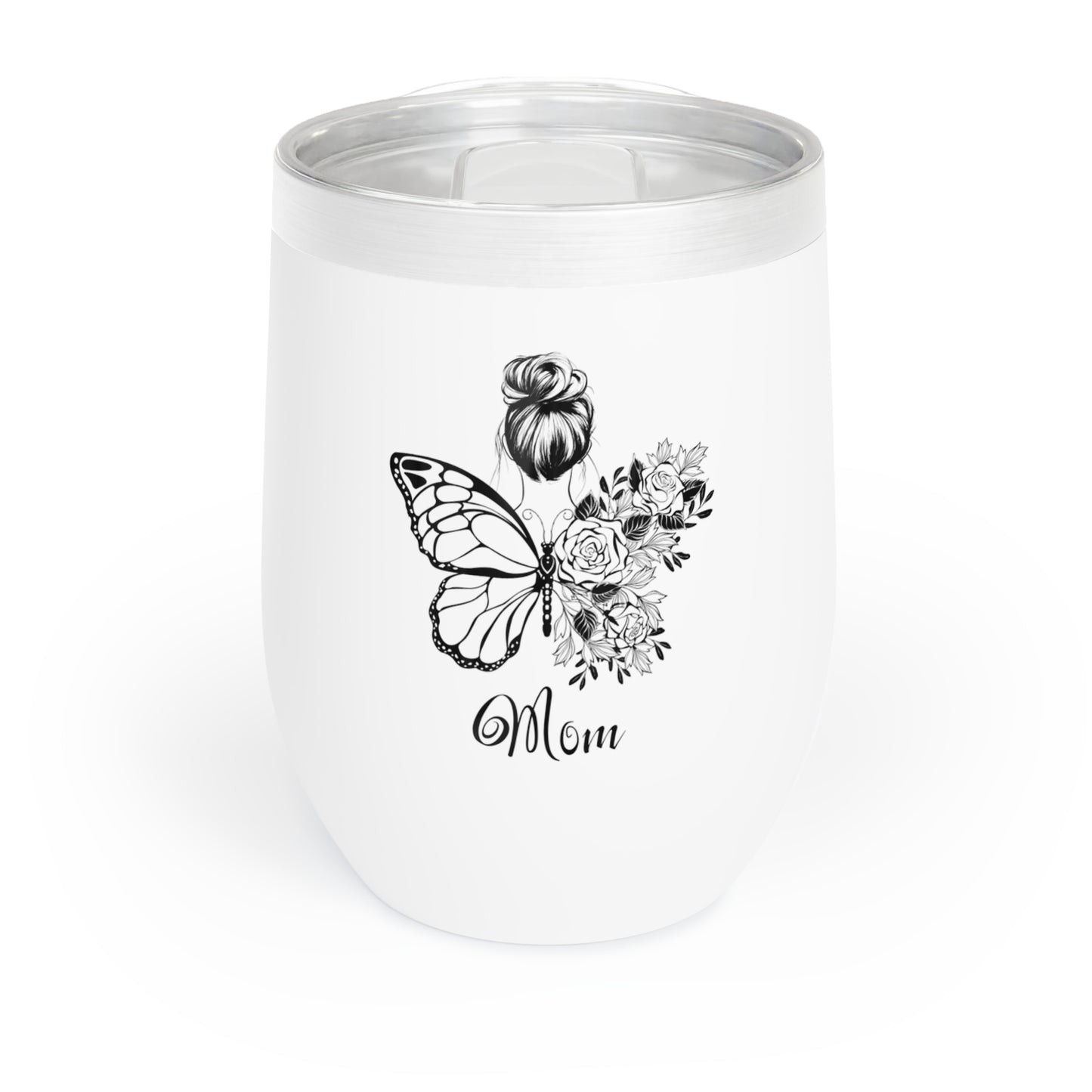 "Butterfly Mom" Chill Wine Tumbler