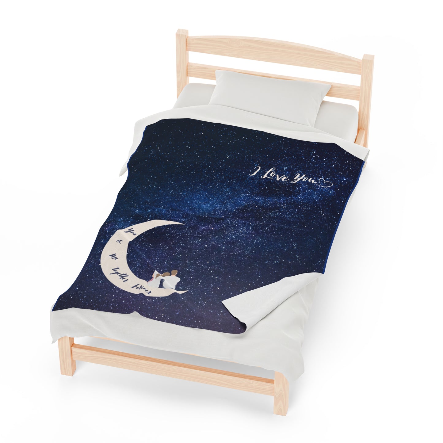 "I Love You"- Plush Blanket