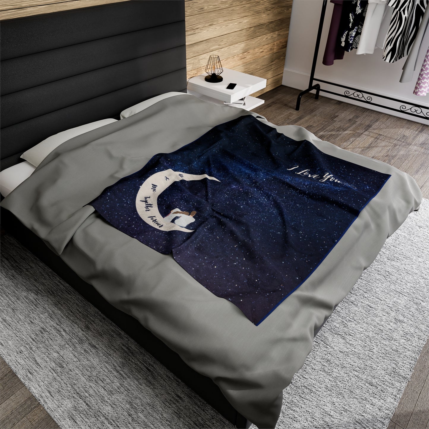 "I Love You"- Plush Blanket
