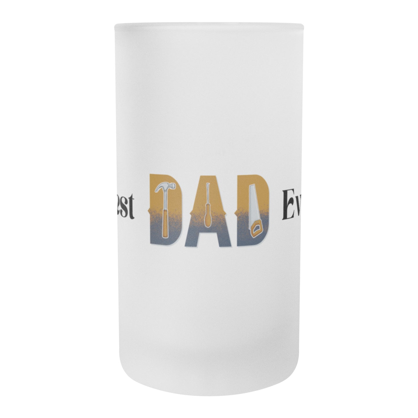 Best DAD Ever Frosted Beer Stein