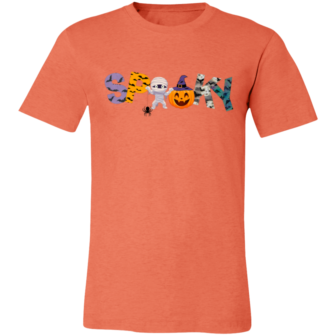Funny Spooky Halloween Unisex Short-Sleeve T-Shirt