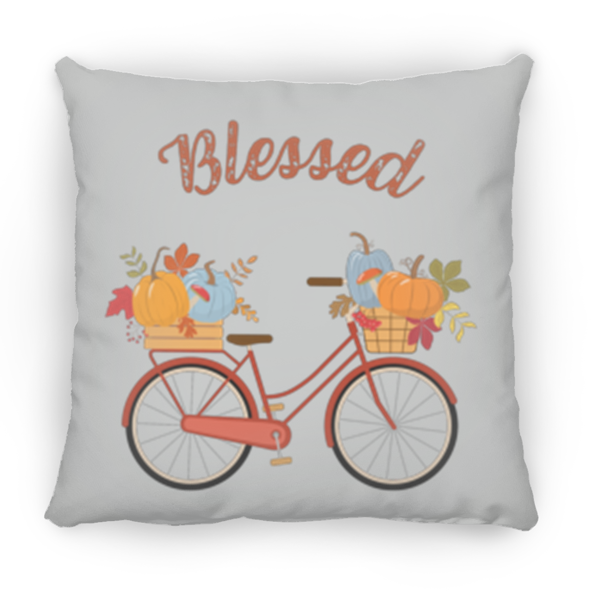Bicycle Medium Square Fall Pillow