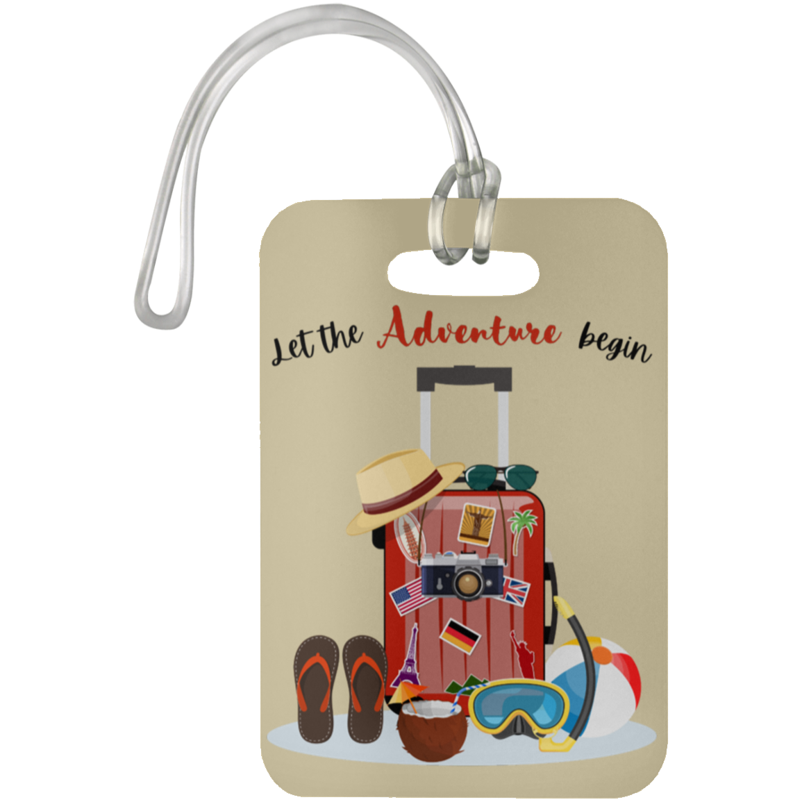 "Adventure" Luggage Bag Tag