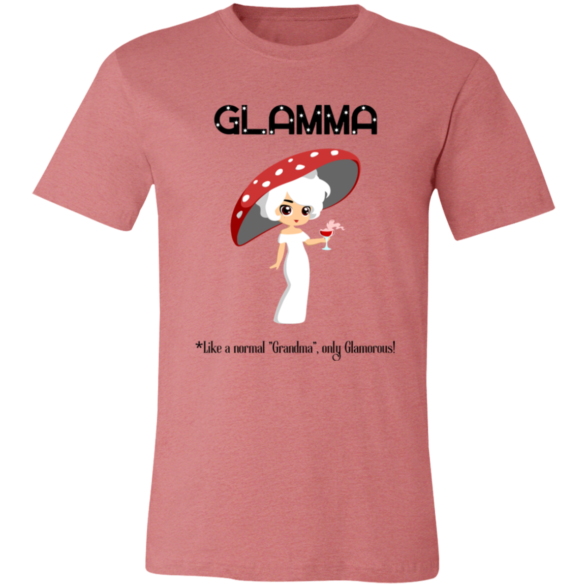 "Glamma" Jersey Short-Sleeve T-Shirt