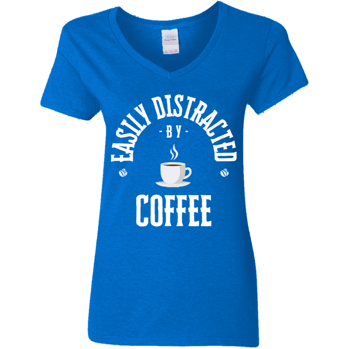 Easily Distracted V-Neck T-Shirt