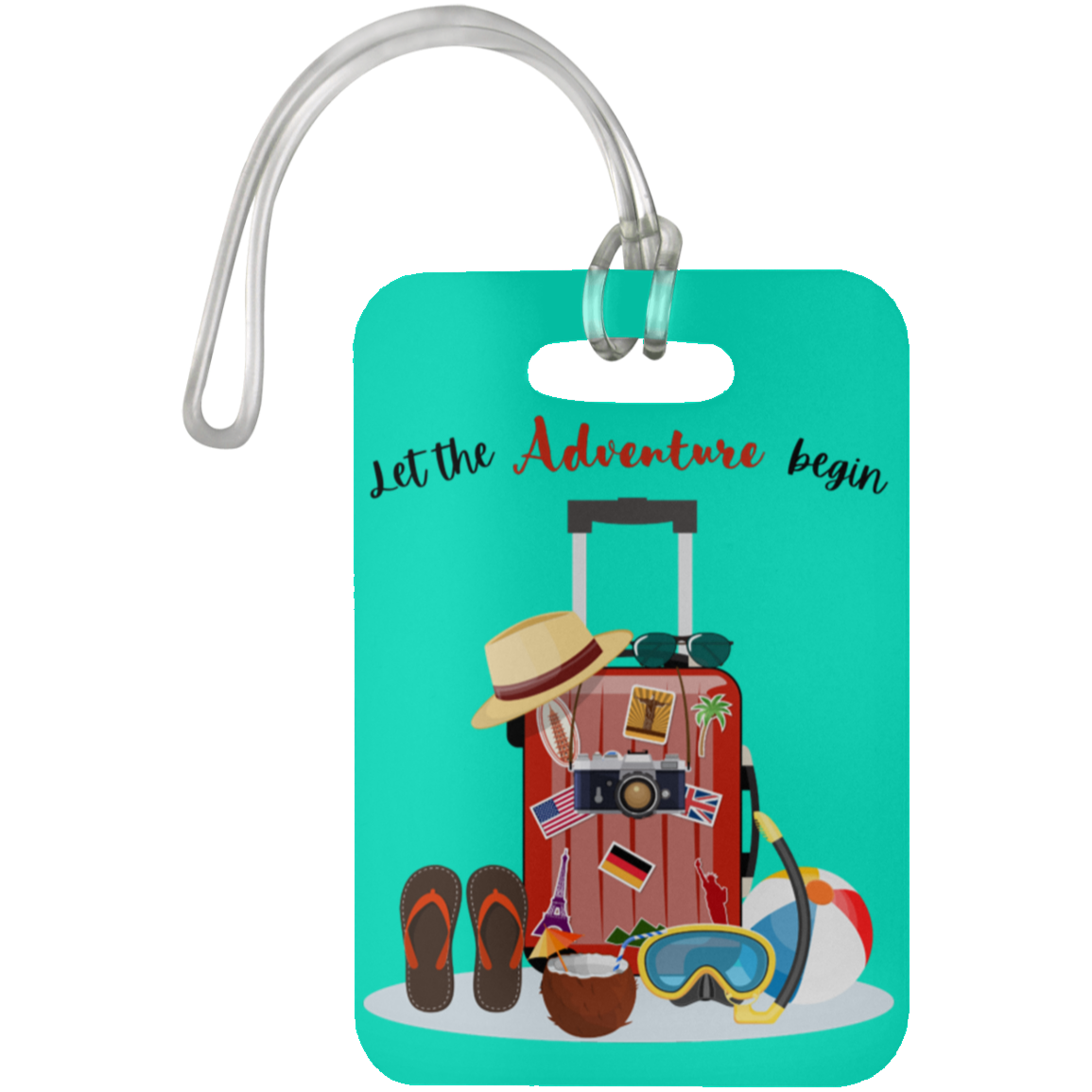 "Adventure" Luggage Bag Tag