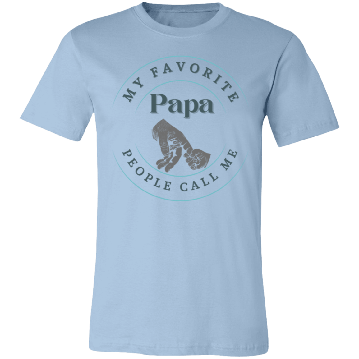 "My Favorite People Call Me Papa" Short-Sleeve T-Shirt
