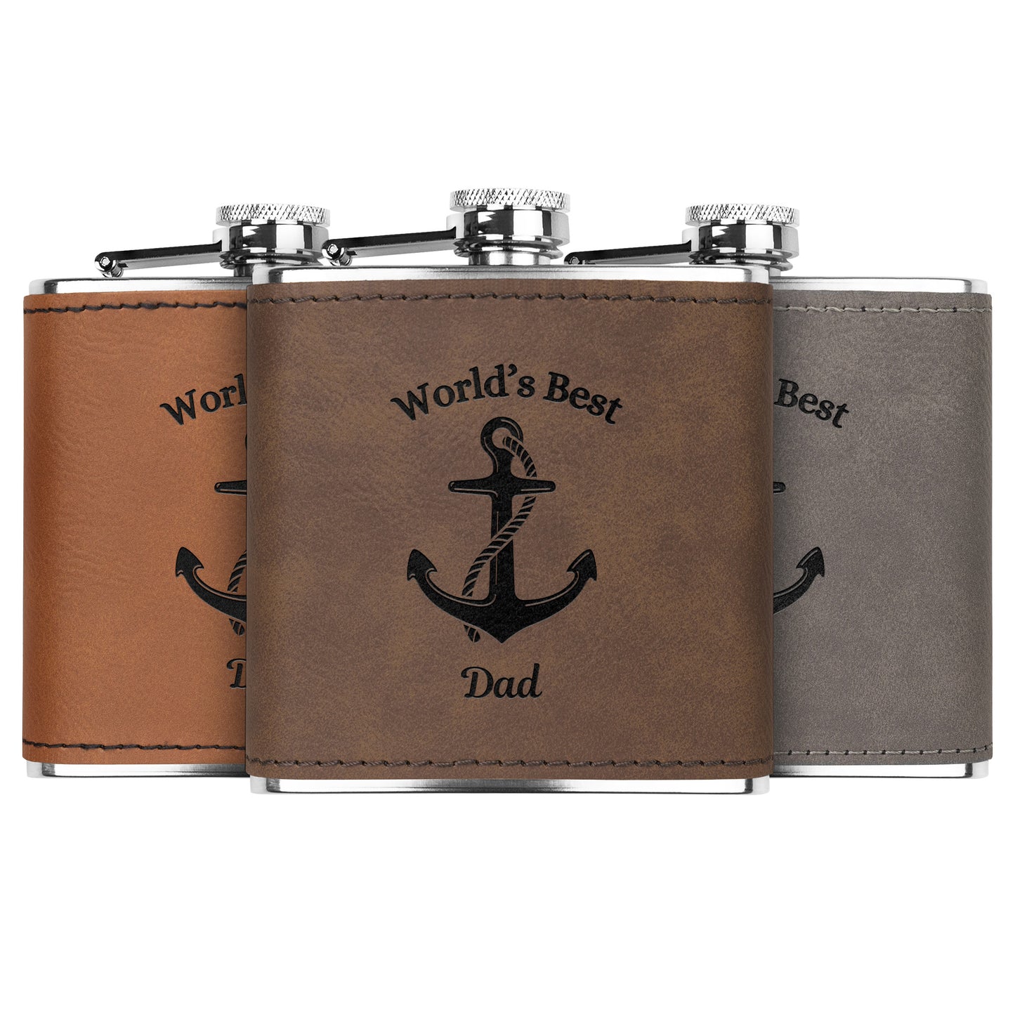 World's Best Dad Flask