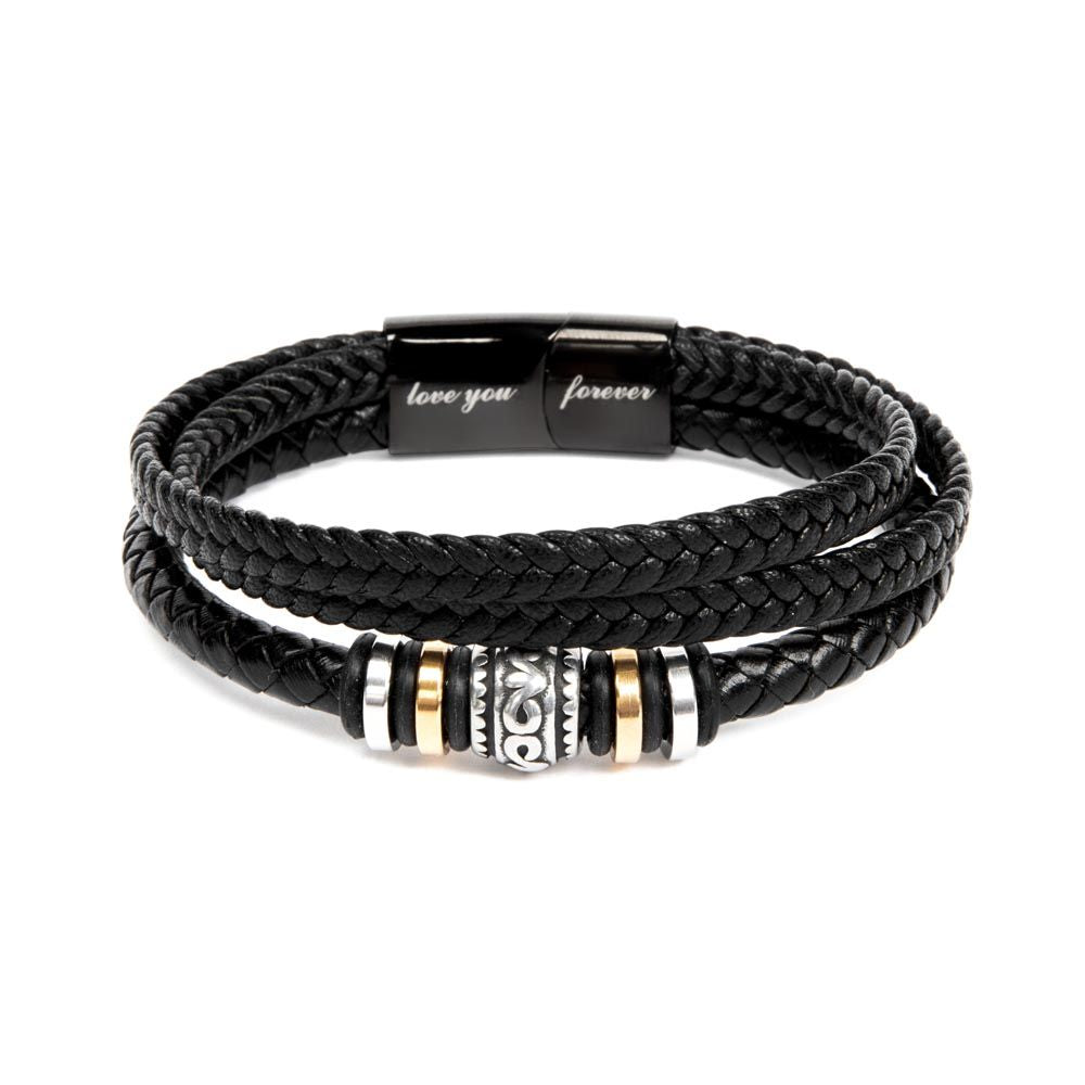 "Love You Forever" Engraved Bracelet