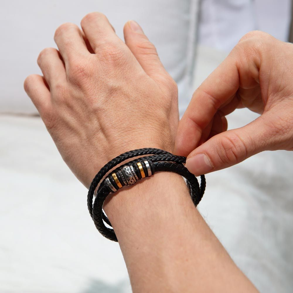 "Love You Forever" Engraved Bracelet