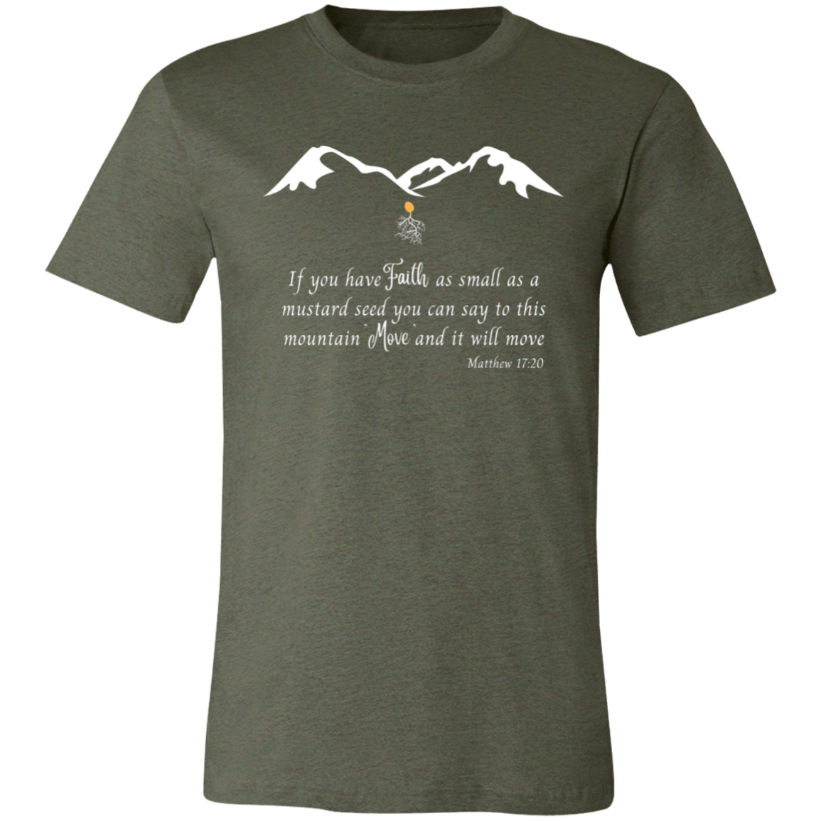 "Mustard Seed" Unisex Short-Sleeve T-Shirt