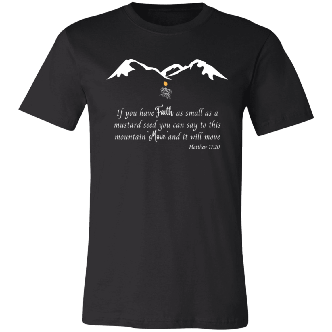 "Mustard Seed" Unisex Short-Sleeve T-Shirt